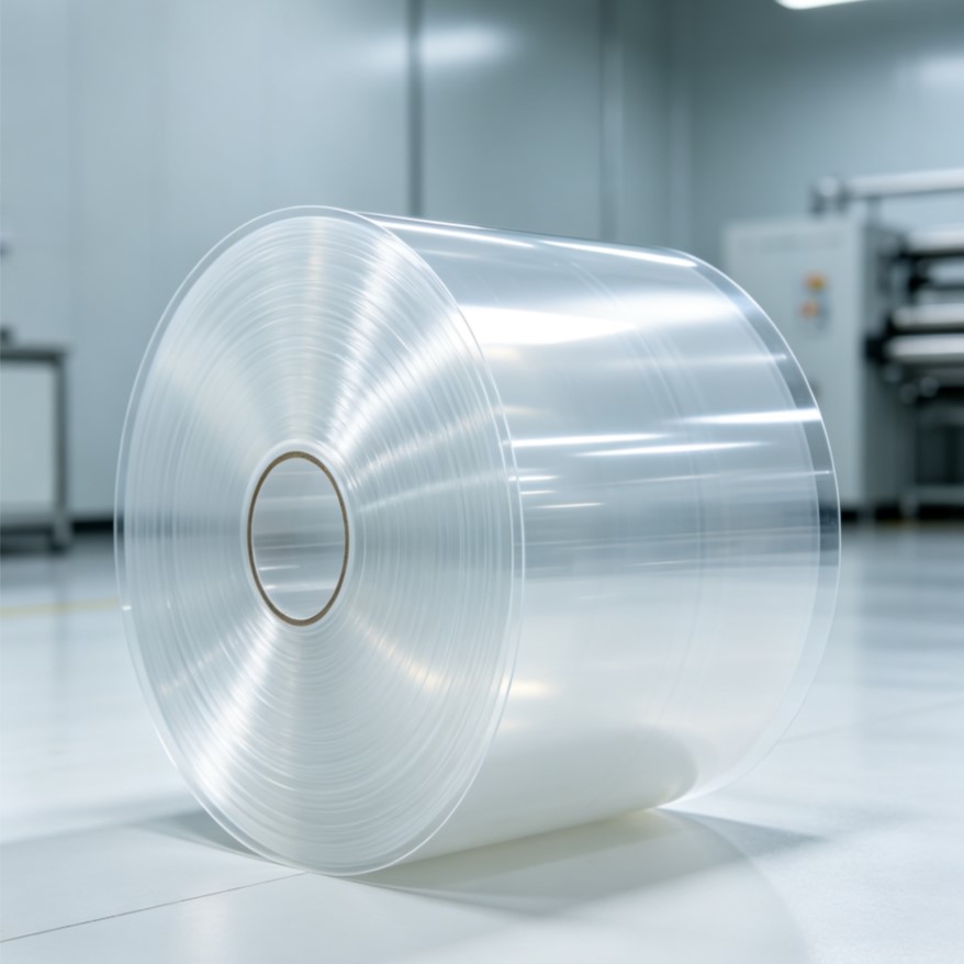 Nano Anti-Fog Plastic Film for Fresh Produce Packaging 3 Industrial Master Roll of Transparent Anti Fog Packaging Film Factory Supply