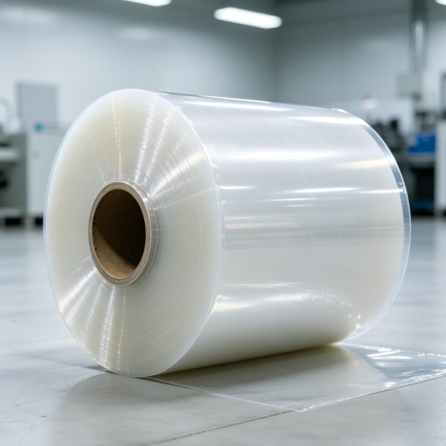 Nano Anti-Fog & Antibacterial POF Shrink Film for Food 3 Industrial Centerfolded POF Anti Fog Shrink Film Master Roll Factory Supply