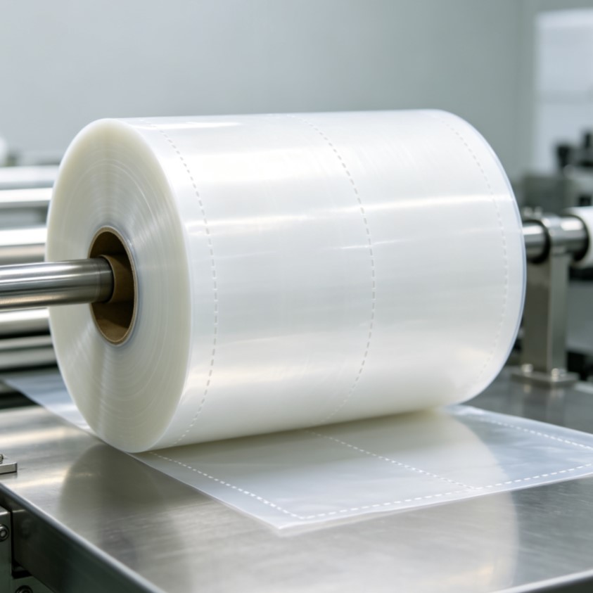 Patented Low Temperature High-Strength PE Shrink Film Rolls