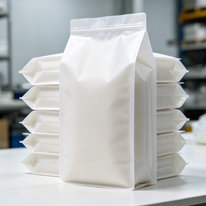 Heavy-Duty Anti-Mold Vacuum Storage Bags for Rice & Grains 3 Industrial Heavy-Duty Side Gusseted Vacuum Bags Wholesale for Bulk Rice Packing